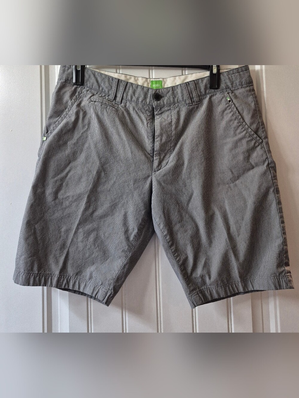 Mens Hugo Boss Cotton Shorts Size 36 Regular
